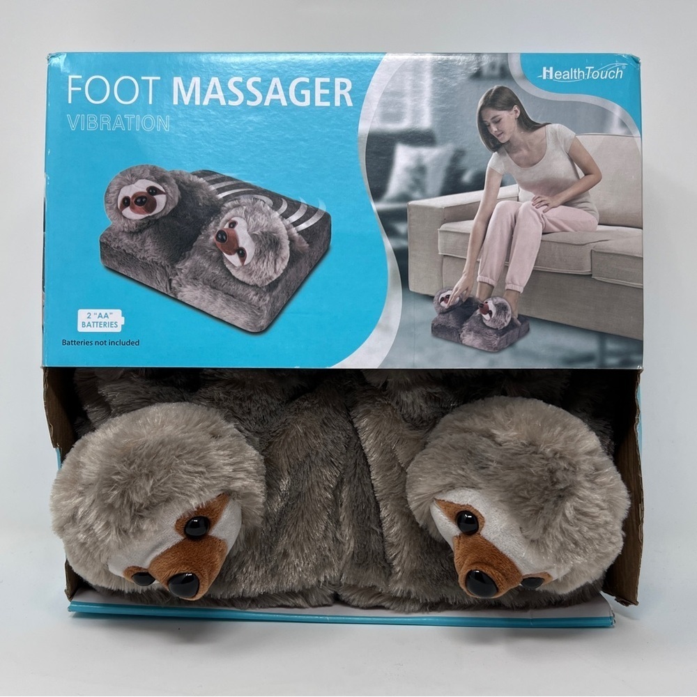 NWT HealthTouch Sloth Foot Massager